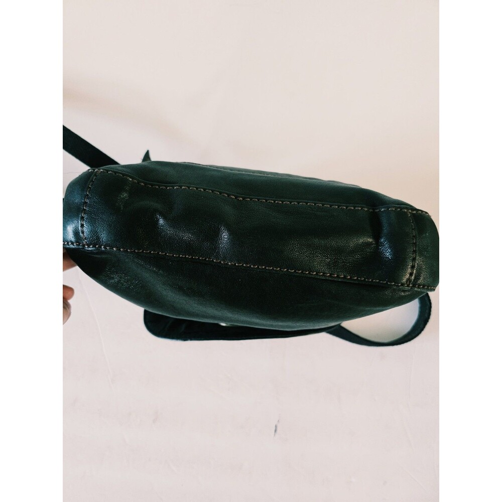 Fossil Vintage Black Pebbled Leather Small Crossbody Bag - Picture 6 of 10
